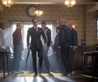 Une scène du film Kingmans: The Secret Service