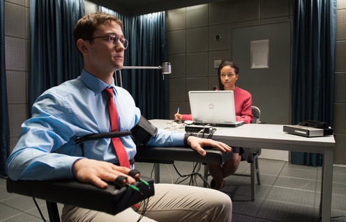 Une scène du film Snowden