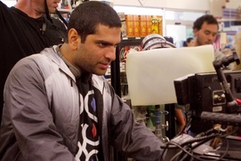 Sur le plateau du film Project X
