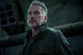 Une scène du film Terminator: Dark Fate