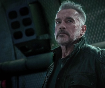 Une scène du film Terminator: Dark Fate