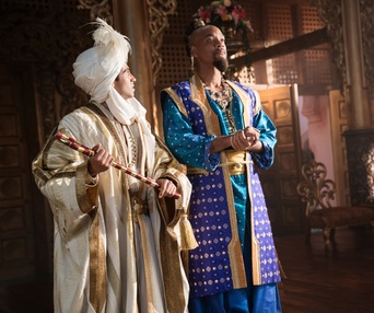Une scène du film Aladdin