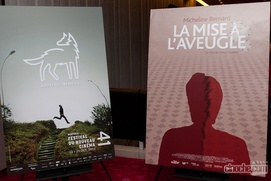 Sur le tapis rouge de La mise à l'aveugle