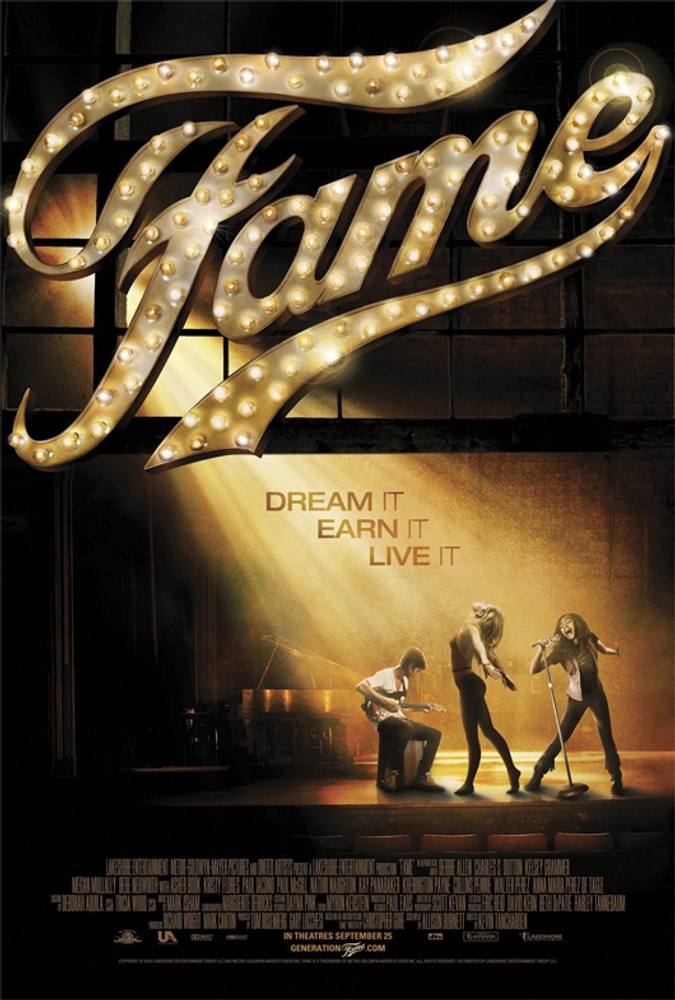 Galerie - Affiche officielle de la comédie musicale Fame
