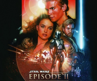 Affiche du film Star Wars: Episode II - Attack of the Clones