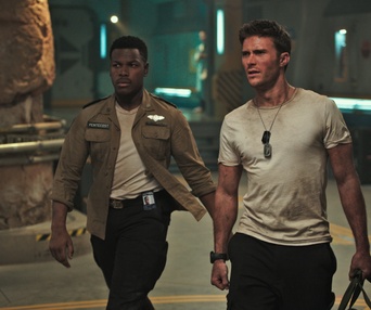 Une scène du film Pacific Rim Uprising
