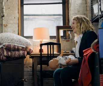 Une scène du film Brittany Run a Marathon