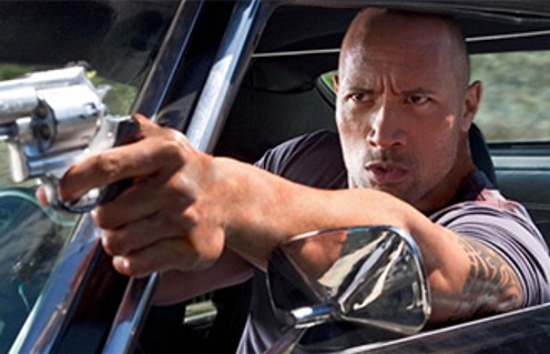 Dwayne Johnson dans Faster