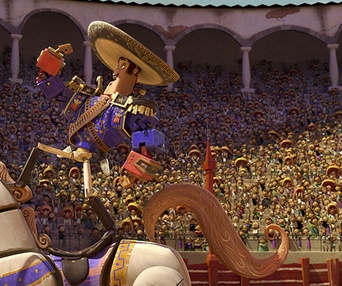 Une scène du film The Book of Life