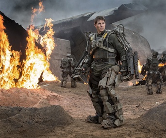 Une scène du film Edge of Tomorrow