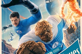 Affiche du film Les quatre Fantastiques : Premiers pas Affiche du film Les quatre Fantastiques : Premiers pas