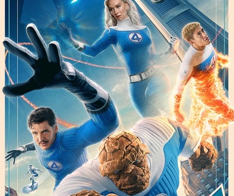 Affiche du film Les quatre Fantastiques : Premiers pas
