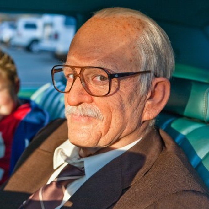 Une scène du film <em>Jackass Presents: Bad Grandpa</em>