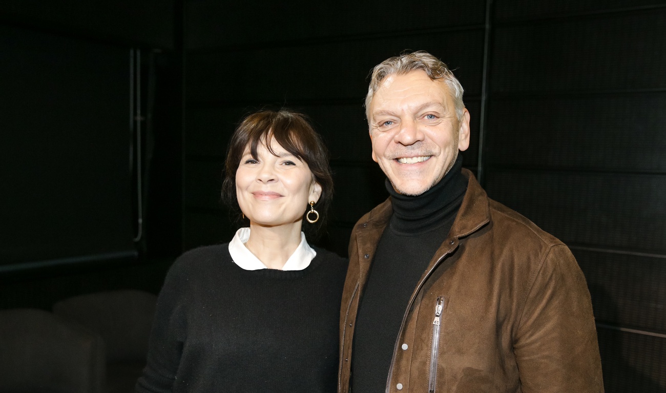 Les comédiens de la nouvelle série Léo assistent au lancement