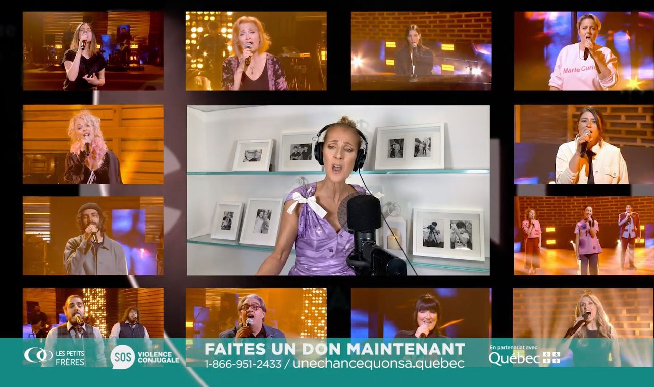Image de l'article Céline Dion revient sur sa performance à Une chance qu'on s'a