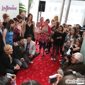 Sur le tapis rouge de <EM>Le journal d'Aurélie Laflamme</EM>