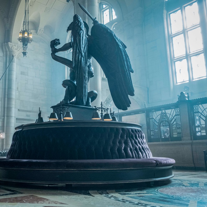 Une scène du film <em>John Wick : Chapitre 3 - Parabellum</em>