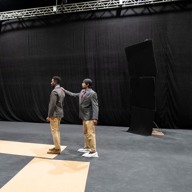 Une scène du film <em>Black Box</em>