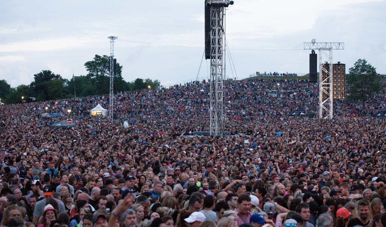 Foule monstre pour la sublime Pink au Festival d'été de Québec. Vous y étiez?