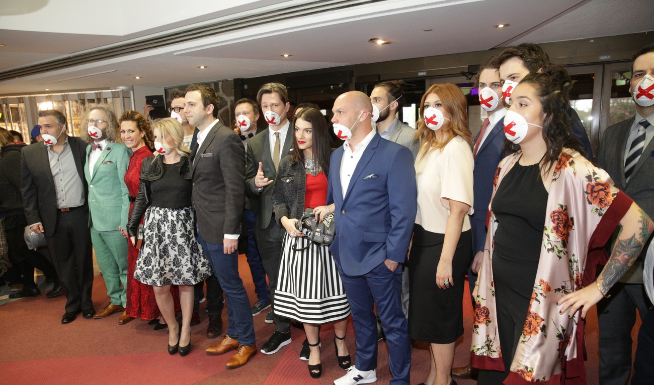 Photos : un tapis rouge sous le signe de la controverse pour le Gala Les Olivier 2016