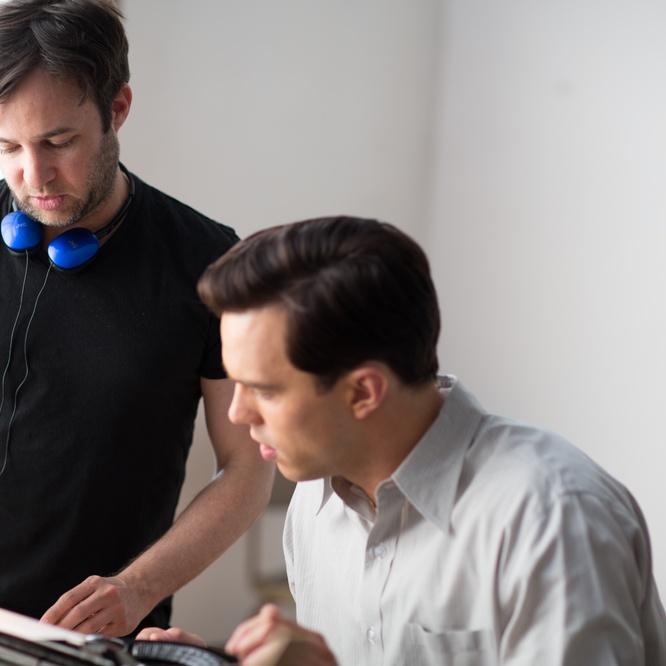 Une scène du film <em>Rebel in the Rye</em>