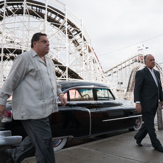 Une scène du film <em>Wonder Wheel</em>