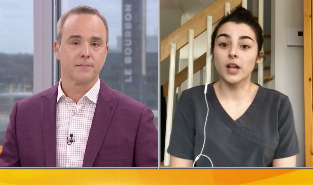 Gino Chouinard et Samuelle Vézina
