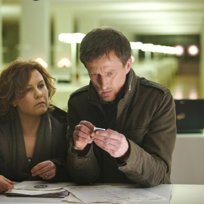 Une scène du film <em>L'hypnotiseur</em>