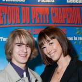 Sur le tapis rouge du film <EM>Le retour du petit chaperon rouge : La contre-attaque</EM>