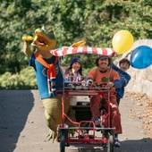 Une scène du film <em>Lyle, Lyle, Crocodile</em>
