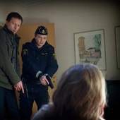Une scène du film <em>L'hypnotiseur</em>
