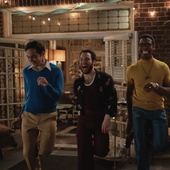 Une scène du film <em>The Boys in the Band</em>