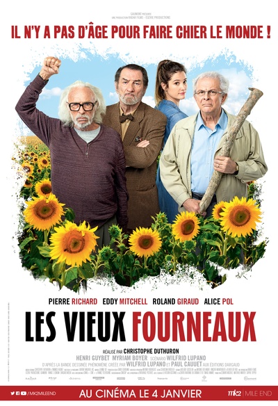 Affiche du film Les vieux fourneaux