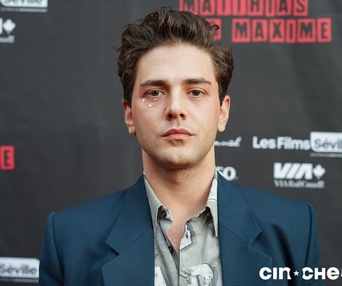 Sur le tapis rouge du film Matthias et Maxime