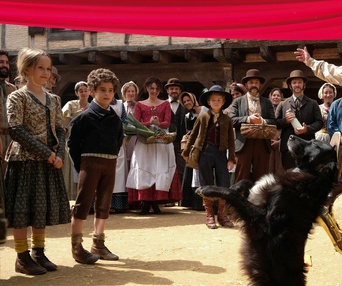 Une scène du film Les aventures de Rémi