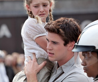 Une scène du film The Hunger Games