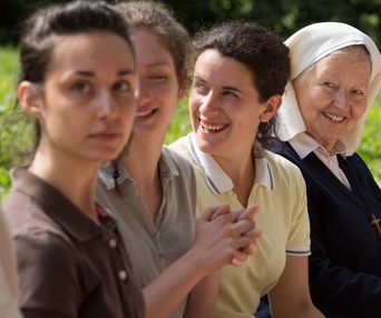 Une scène du film La prière