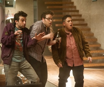 Une scène du film This Is the End