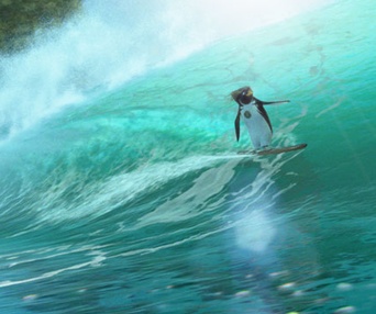 Scène du film Les rois du surf
