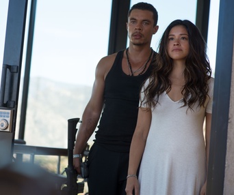 Une scène du film Miss Bala