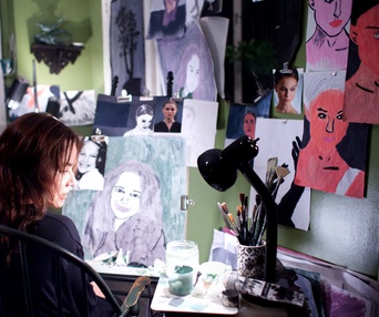 Une scène du film Black Swan