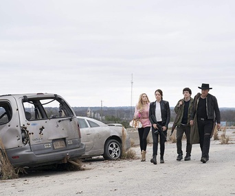 Une scène du film Zombieland: Double Tap