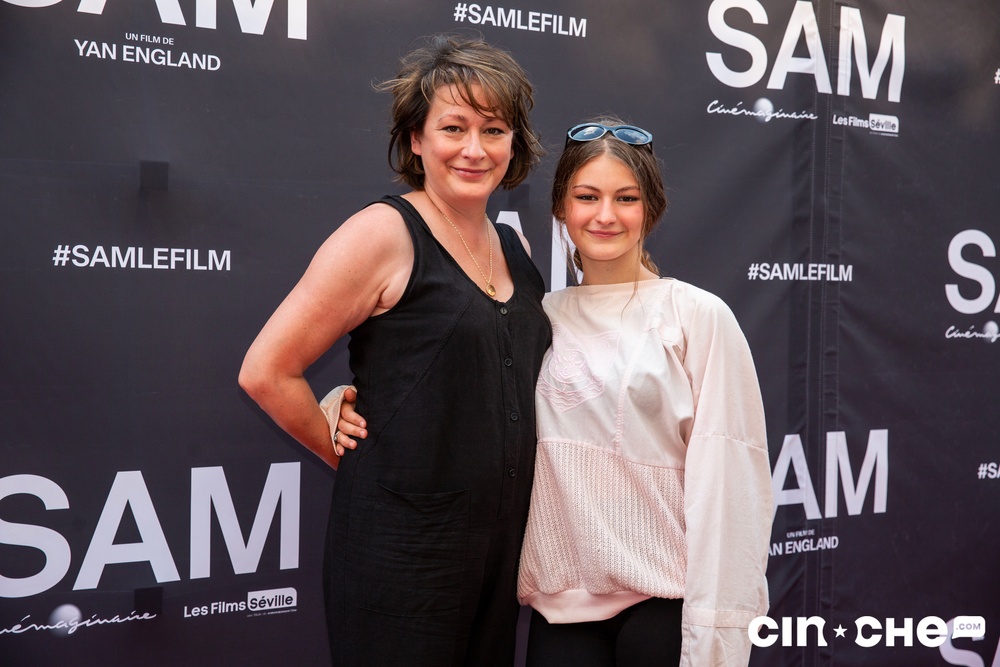 Sur le tapis rouge du film Sam