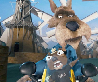 Une scène du film Hoodwinked Too! Hood vs. Evil