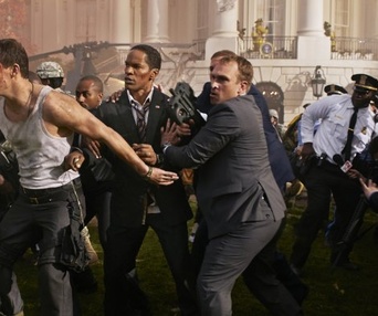 Une scène du film White House Down