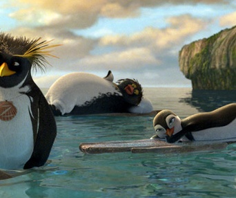 Scène du film Les rois du surf