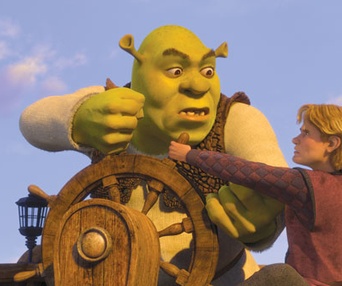 Scène du film Shrek le troisième