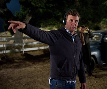 Sur le plateau du film Gangster Squad