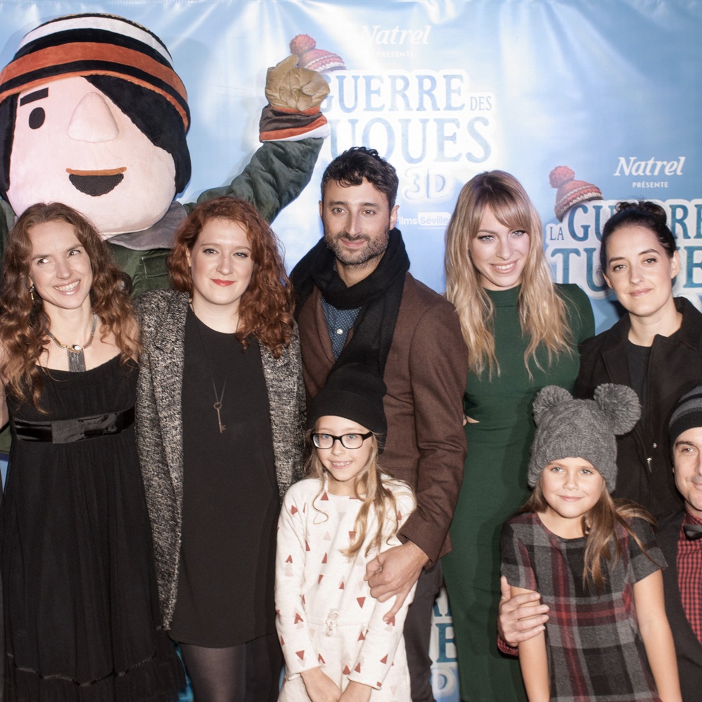 Première du film La guerre des tuques 3D