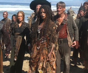 Scène du film Pirates des Caraïbes : Jusqu'au bout du monde